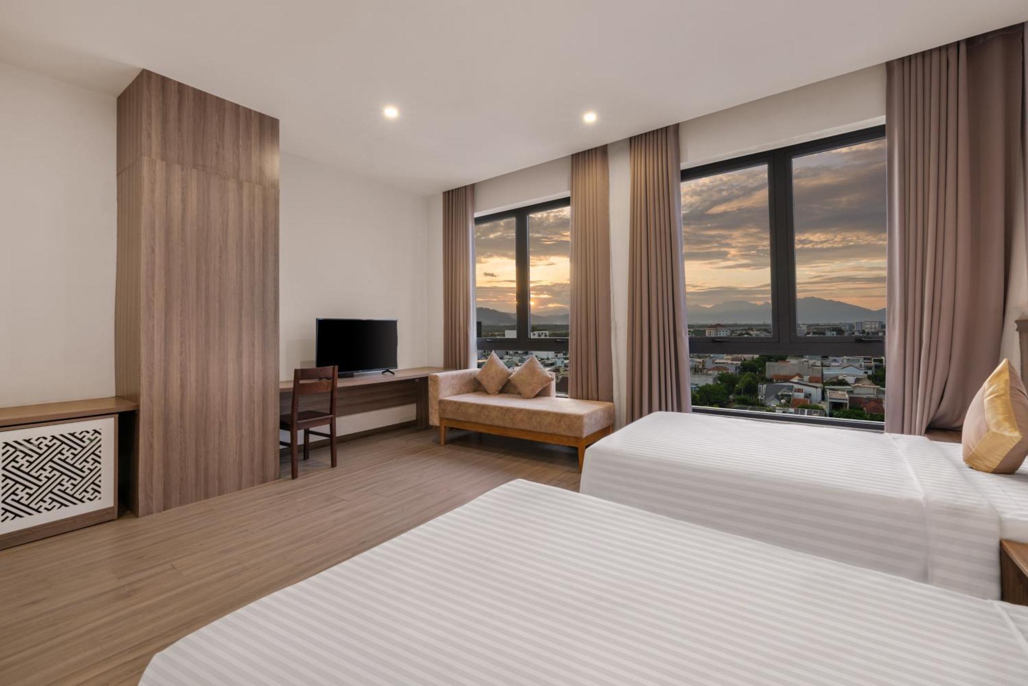 Atp Galaxy Hotel & Apartment Danang エクステリア 写真