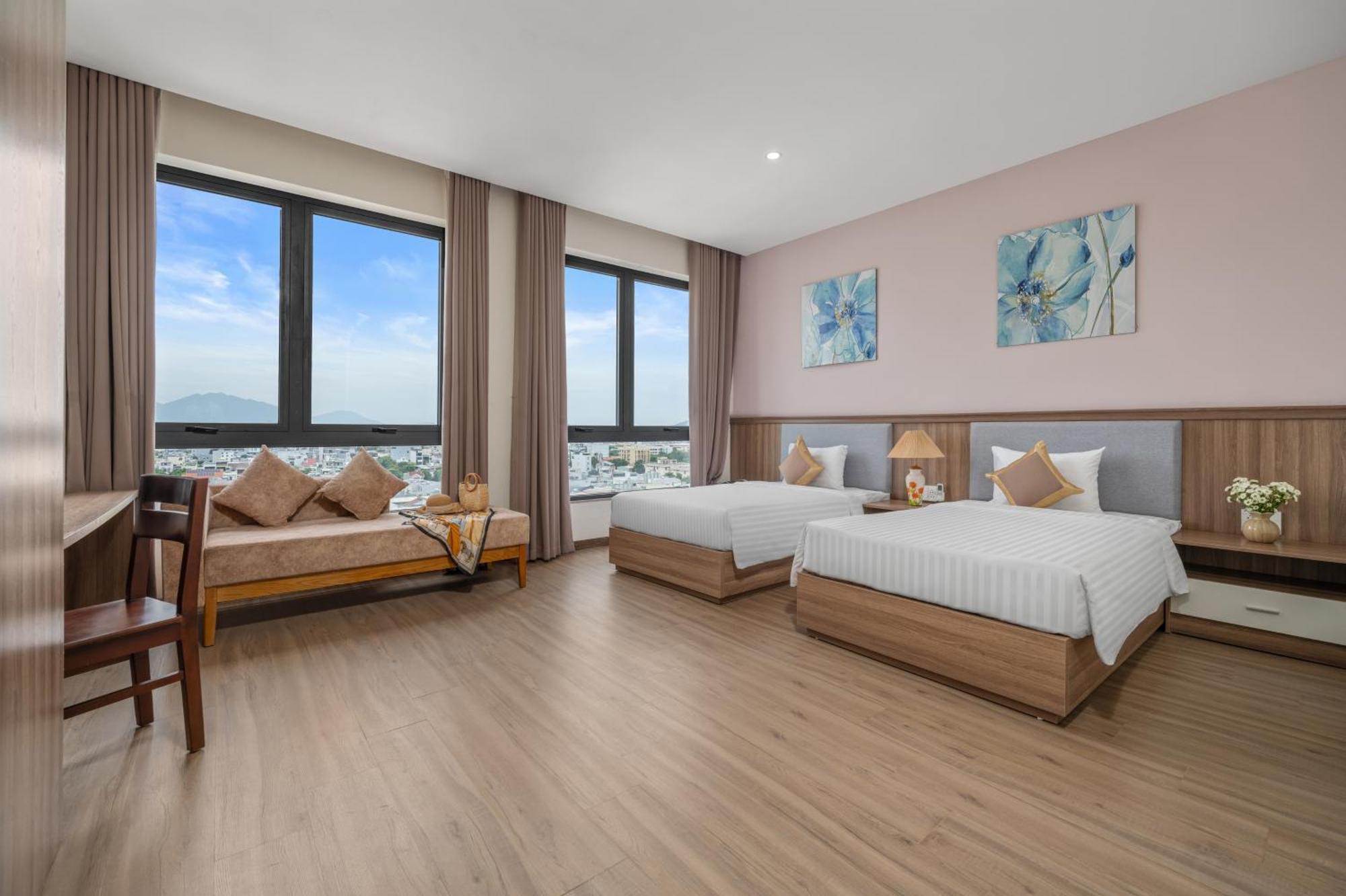 Atp Galaxy Hotel & Apartment Danang エクステリア 写真