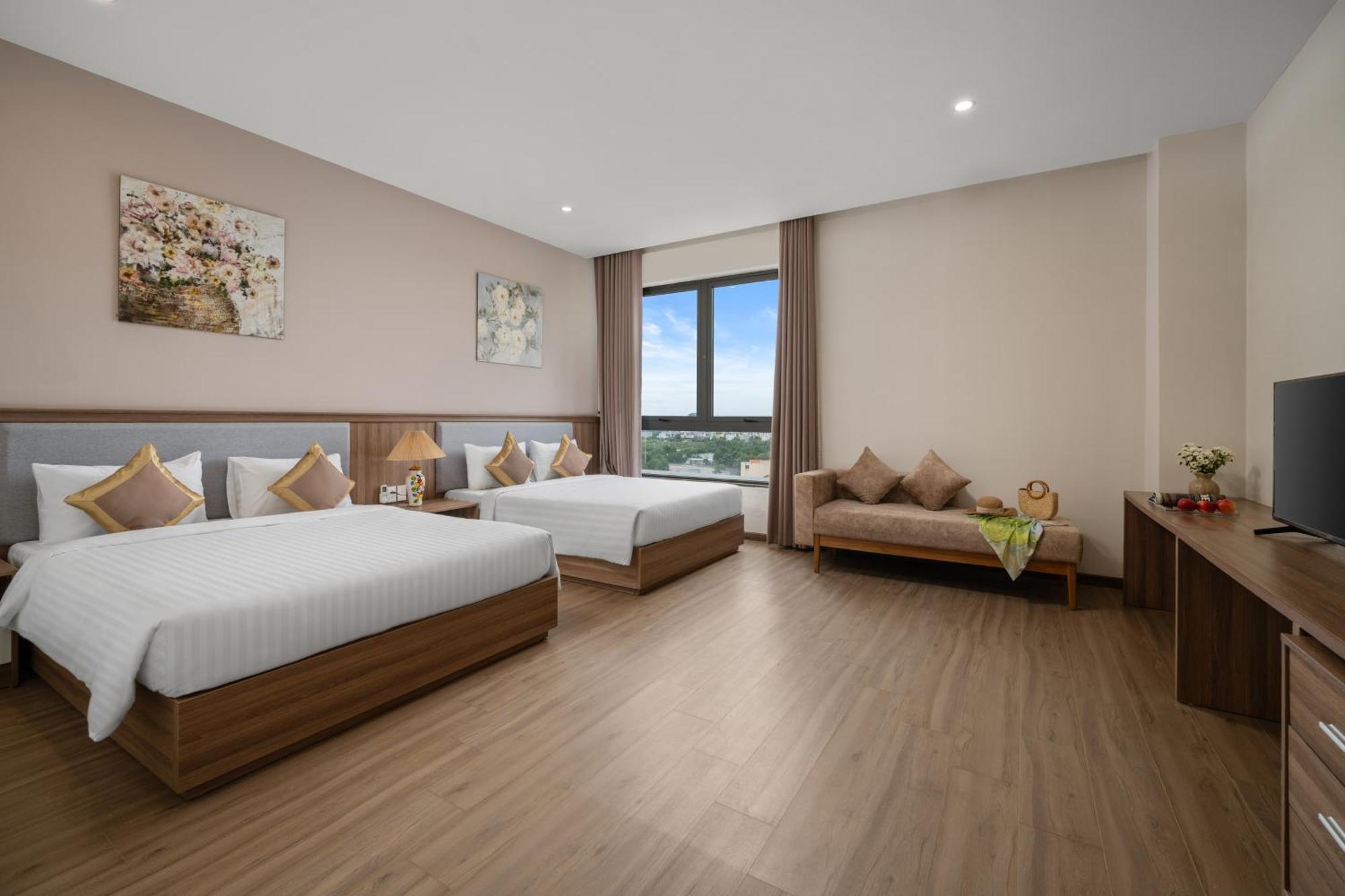 Atp Galaxy Hotel & Apartment Danang エクステリア 写真