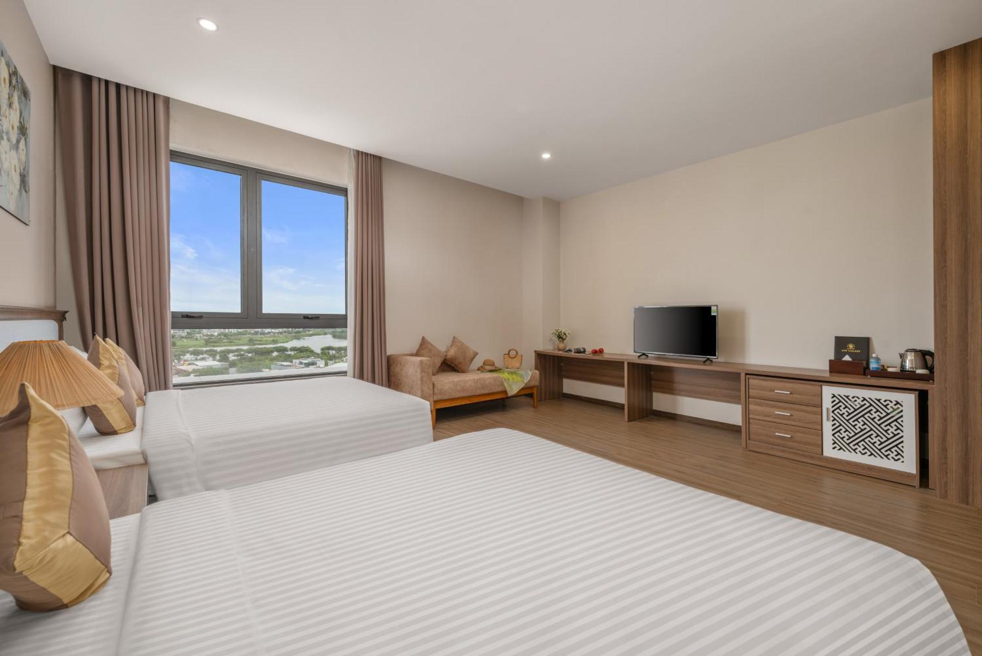 Atp Galaxy Hotel & Apartment Danang エクステリア 写真